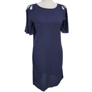 Lilly Pulitzer Blue Dress Beaded Party